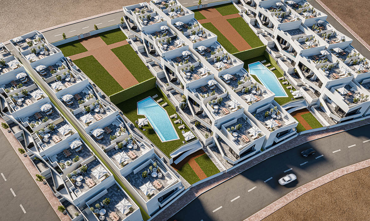 Overzicht van het complex